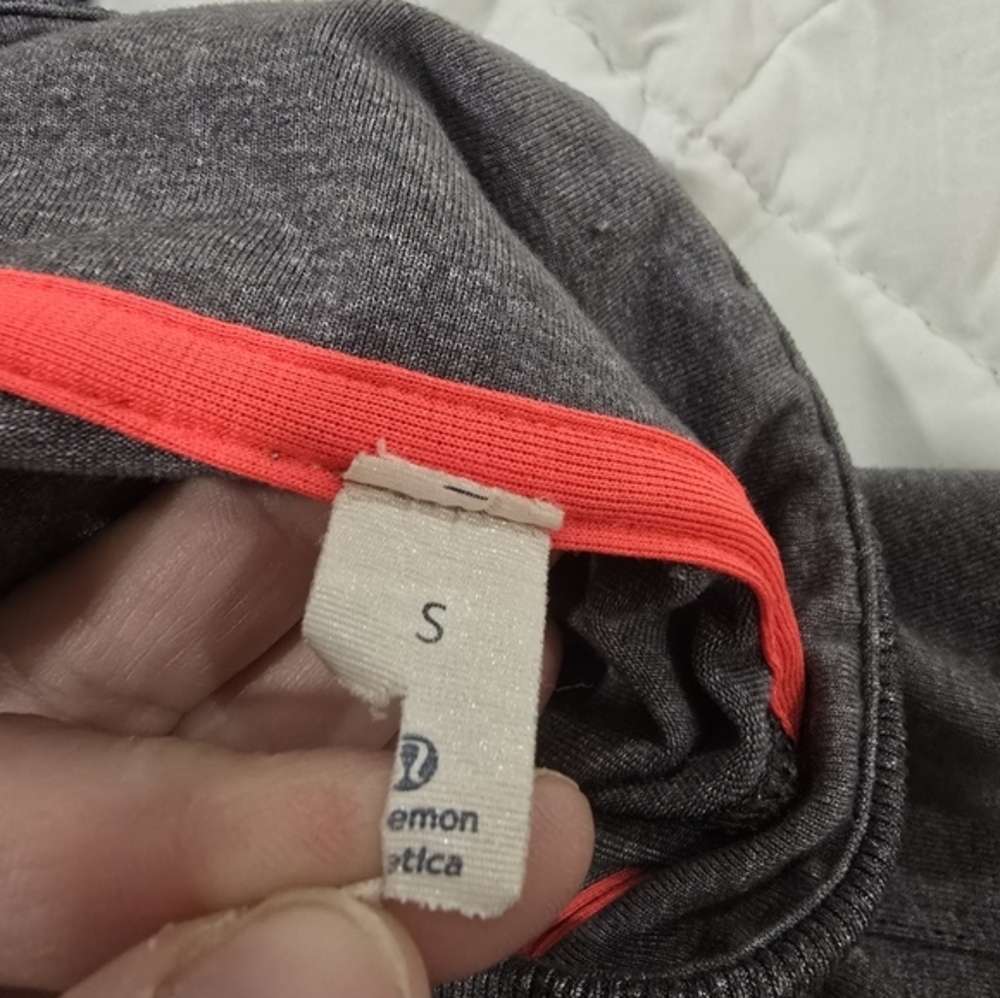 Lululemon Training Jacket Heathered Dark Slate Mens Size S - Picture 6 of 8